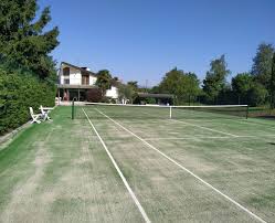 Construction court de tennis en béton poreux Saint-Raphaël