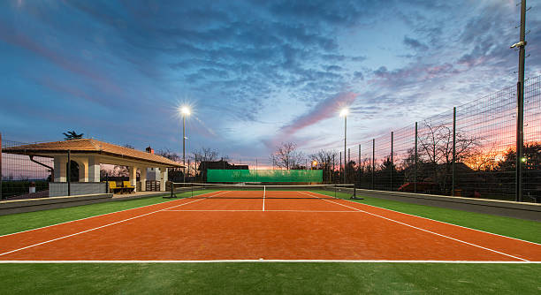 Construction court de tennis nice