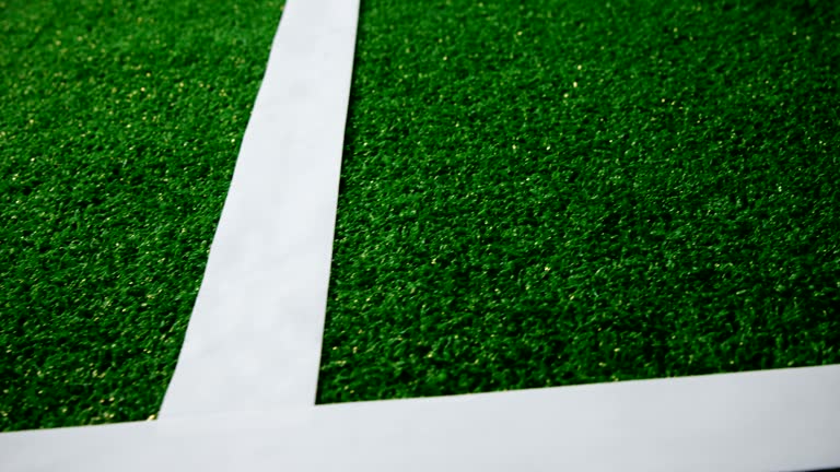 Construction d'un terrain de tennis en gazon synthétique à Nice