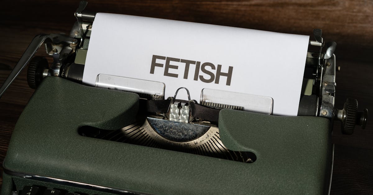 découvrez l'univers fascinant des fétichismes, explorez les différentes pratiques et cultures qui les entourent, et apprenez-en davantage sur l'acceptation et la diversité dans le monde des désirs. plongez dans un voyage unique où chaque fantasme a sa place.